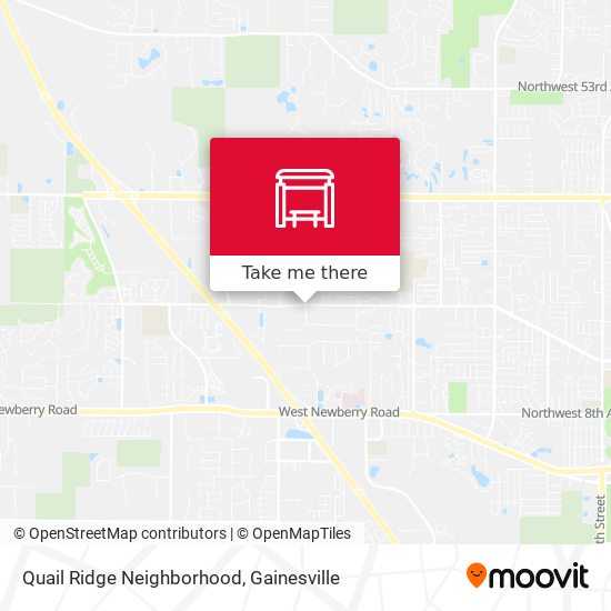Mapa de Quail Ridge Neighborhood