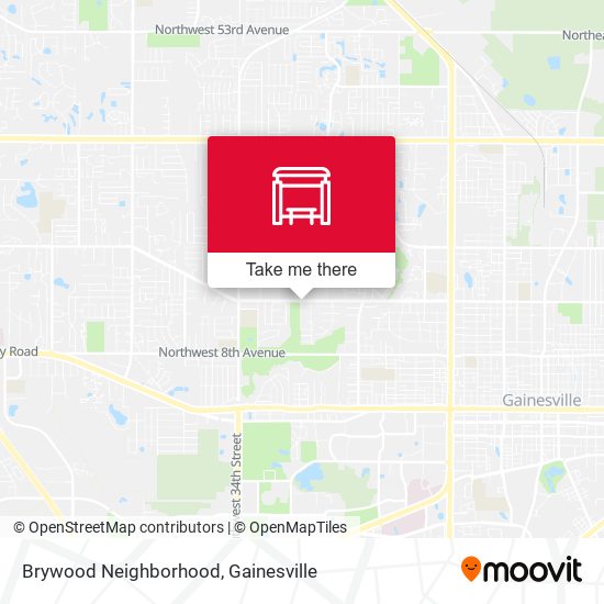 Brywood Neighborhood map