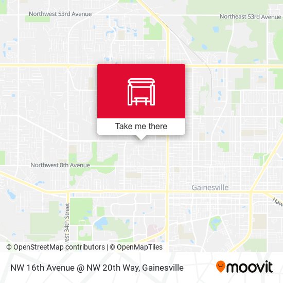 Mapa de NW 16th Avenue @ NW 20th Way