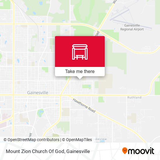 Mount Zion Church Of God map