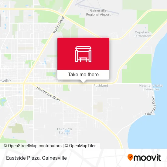 Mapa de Eastside Plaza