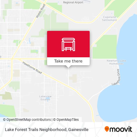 Lake Forest Trails Neighborhood map