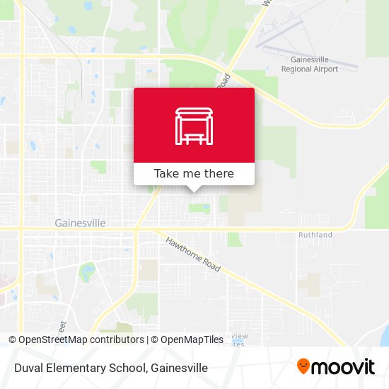 Duval Elementary School map