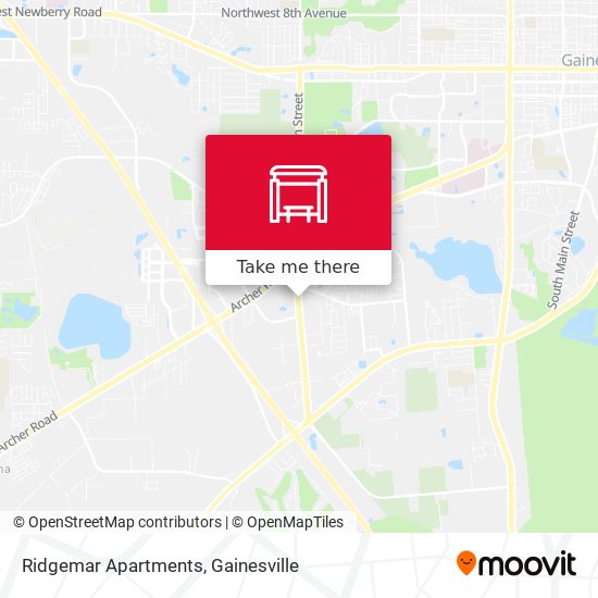 Ridgemar Apartments map