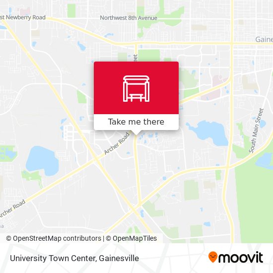 University Town Center map