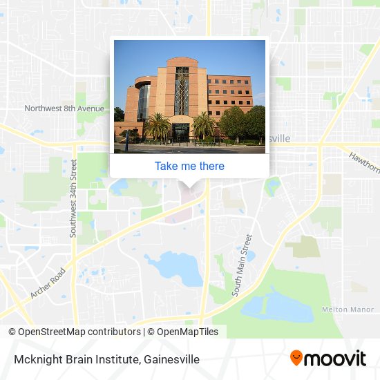 Mcknight Brain Institute map