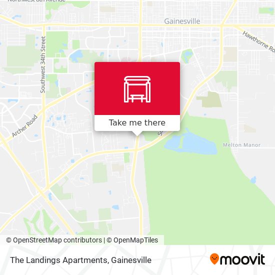 The Landings Apartments map