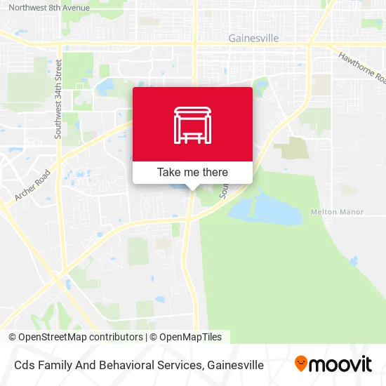 Mapa de Cds Family And Behavioral Services