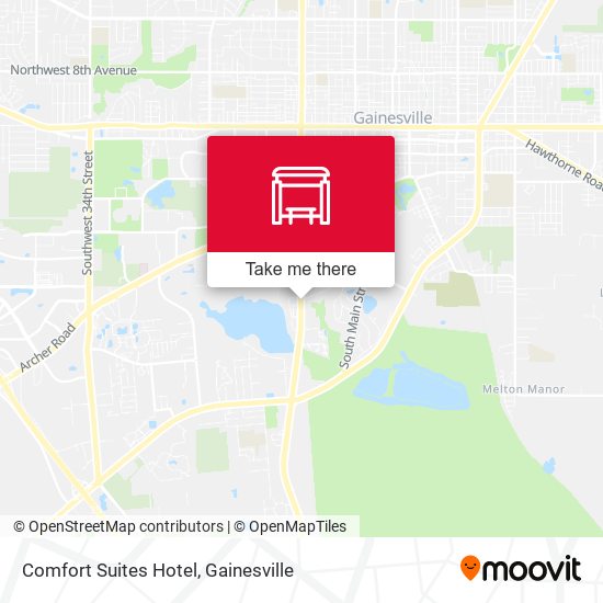 Comfort Suites Hotel map