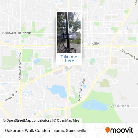 Oakbrook Walk Condominiums map