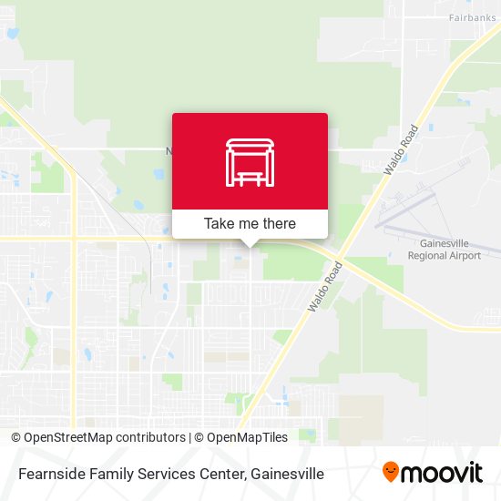 Fearnside Family Services Center map