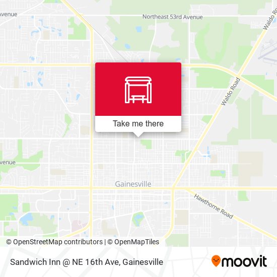 Sandwich Inn @ NE 16th Ave map