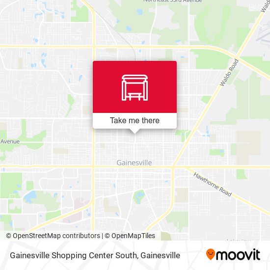 Gainesville Shopping Center South map
