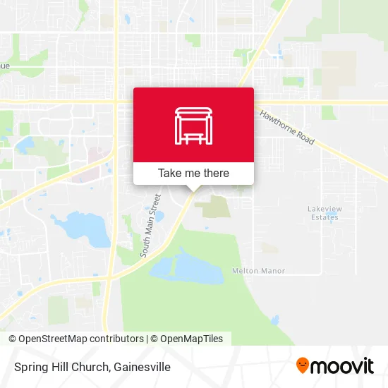 Mapa de Spring Hill Church
