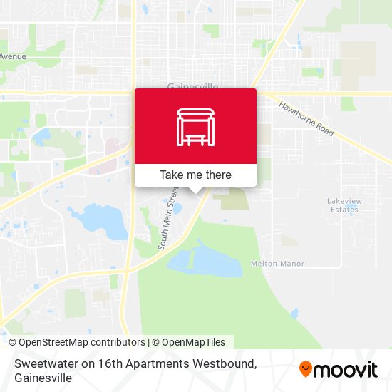 Sweetwater on 16th Apartments Westbound map