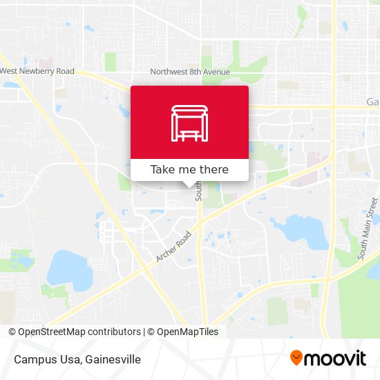 Mapa de Campus Usa