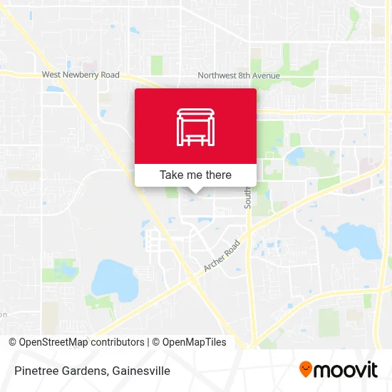 Pinetree Gardens map