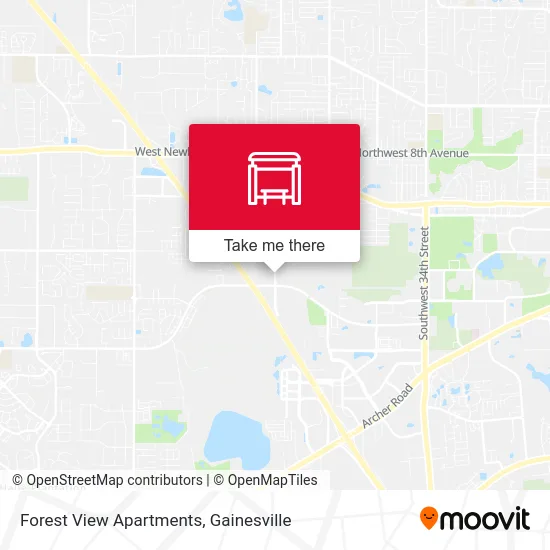 Forest View Apartments map