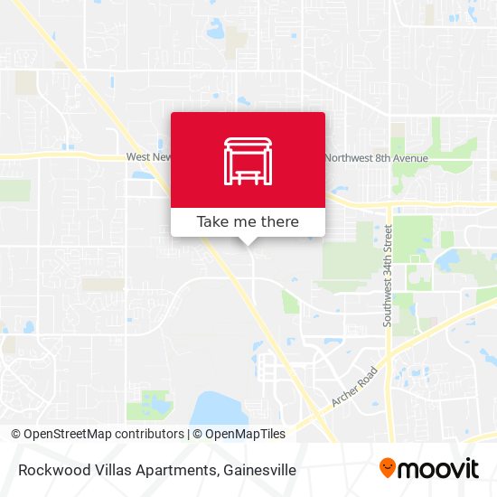 Rockwood Villas Apartments map