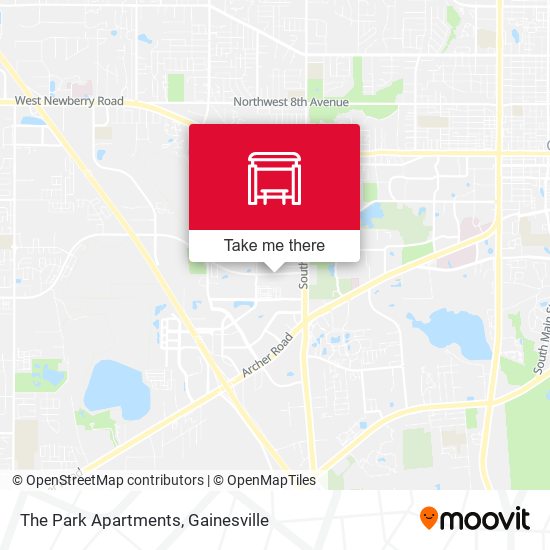 The Park Apartments map