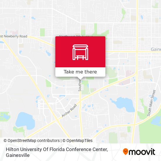 Hilton University Of Florida Conference Center map