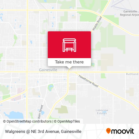 Mapa de Walgreens @ NE 3rd Avenue