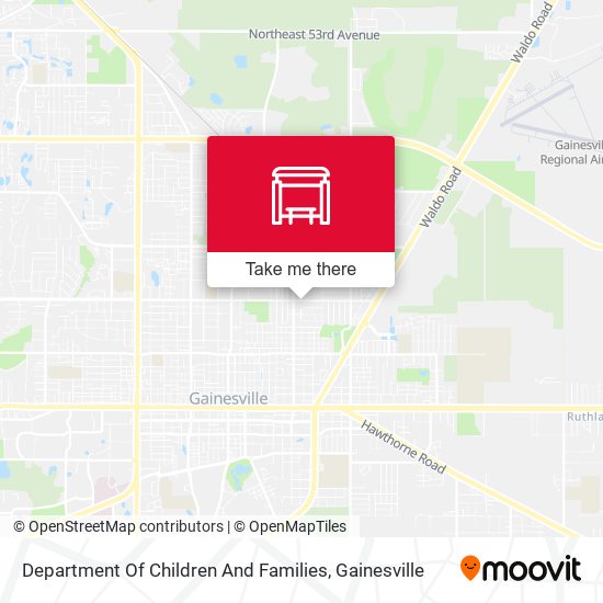 Department Of Children And Families map
