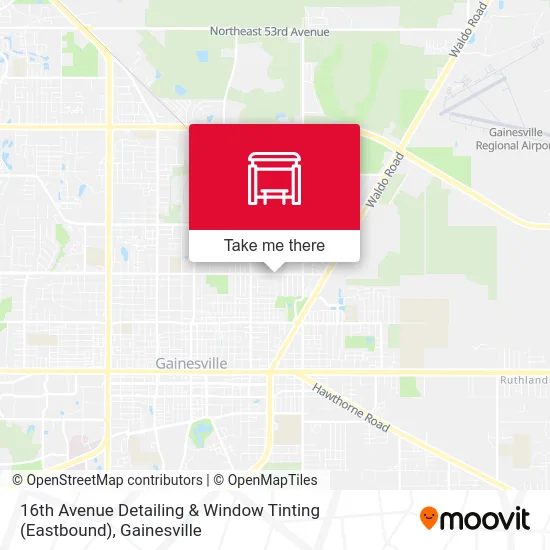 Mapa de 16th Avenue Detailing & Window Tinting (Eastbound)