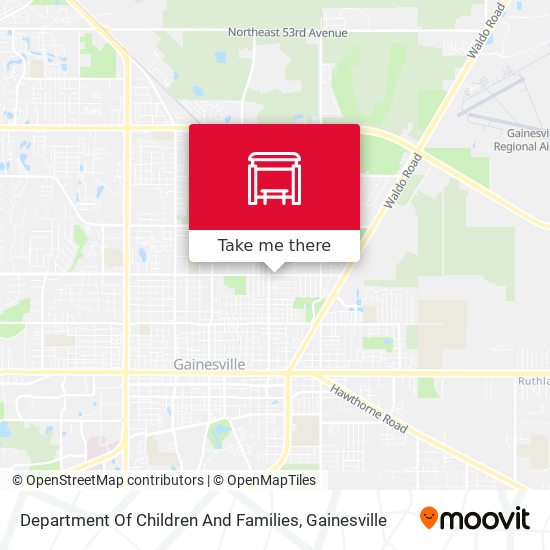 Department Of Children And Families map