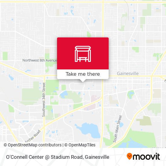 Mapa de O'Connell Center @ Stadium Road