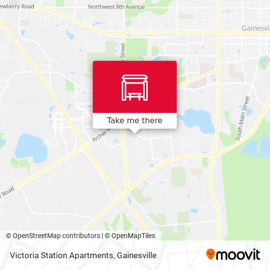 Victoria Station Apartments map
