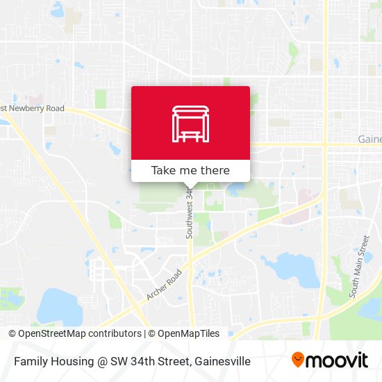 Mapa de Family Housing @ SW 34th Street