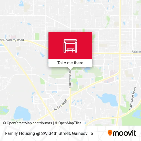 Mapa de Family Housing @ SW 34th Street