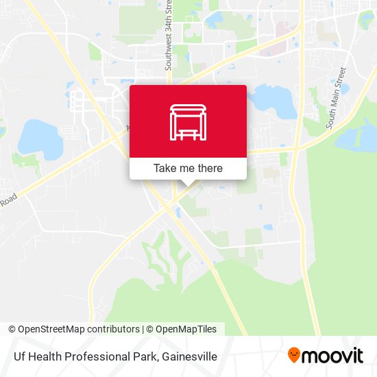 Uf Health Professional Park map