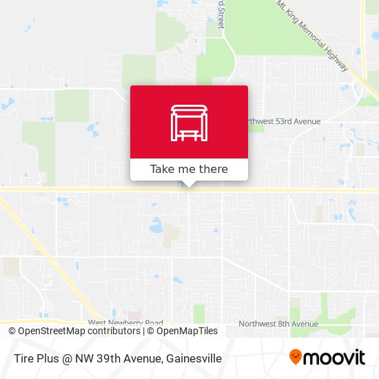 Tire Plus @ NW 39th Avenue map