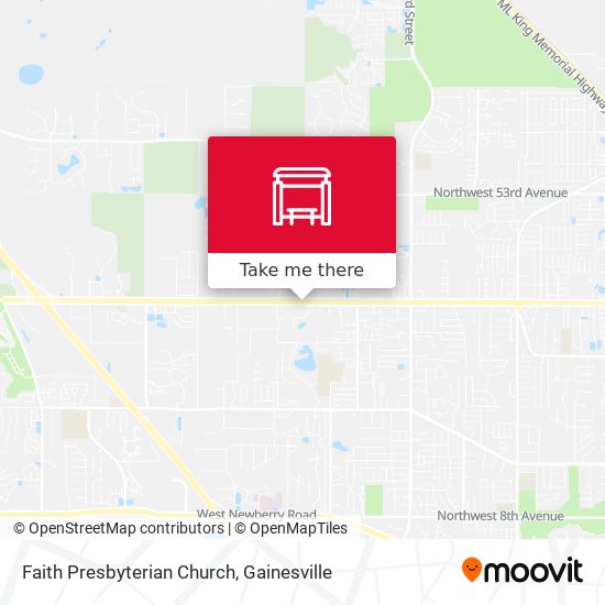 Faith Presbyterian Church map