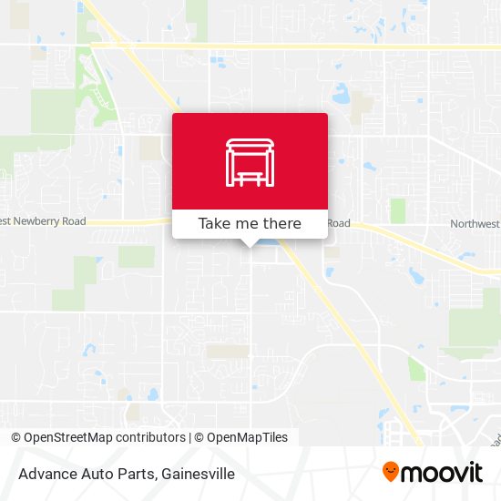 Advance Auto Parts map