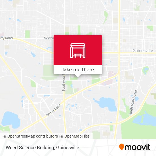 Weed Science Building map