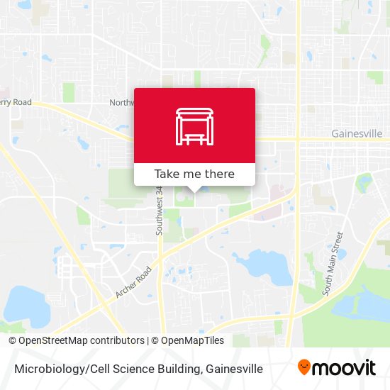 Microbiology / Cell Science Building map