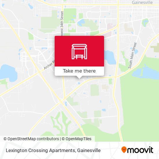 Mapa de Lexington Crossing Apartments