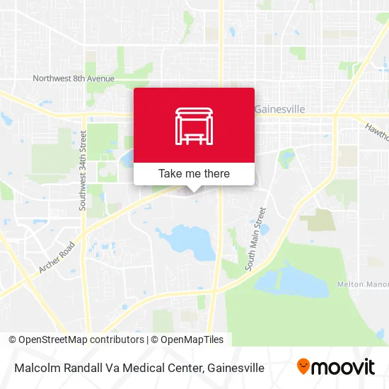 Mapa de Malcolm Randall Va Medical Center