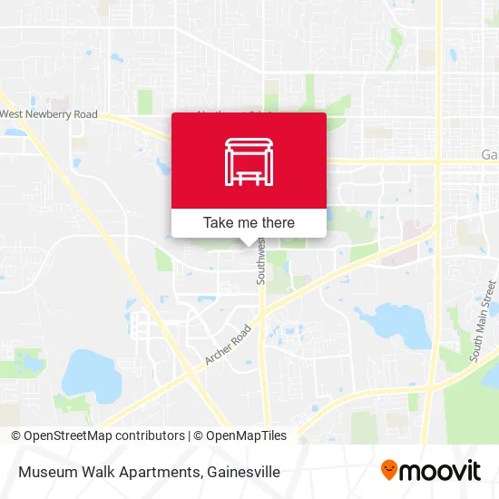 Mapa de Museum Walk Apartments