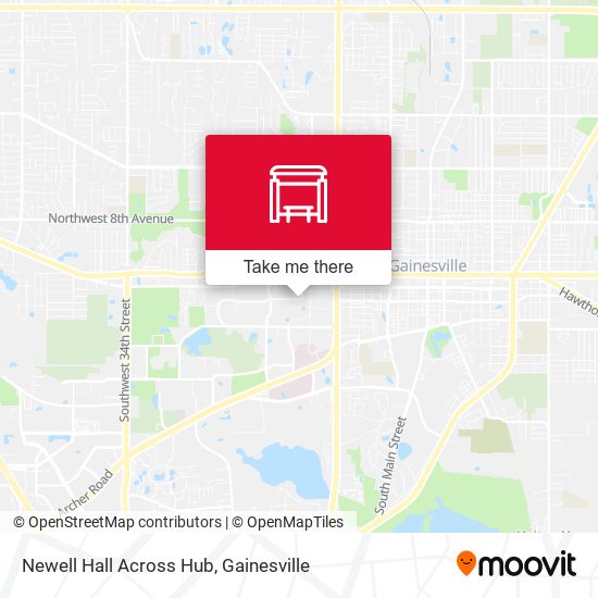 Newell Hall Across Hub map