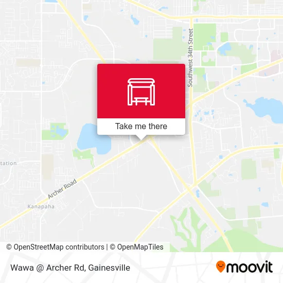 Mapa de Wawa @ Archer Rd