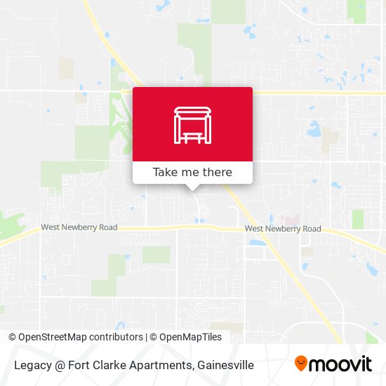 Legacy @ Fort Clarke Apartments map