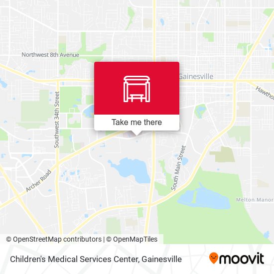 Mapa de Children's Medical Services Center
