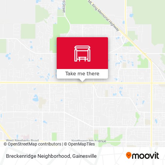Breckenridge Neighborhood map