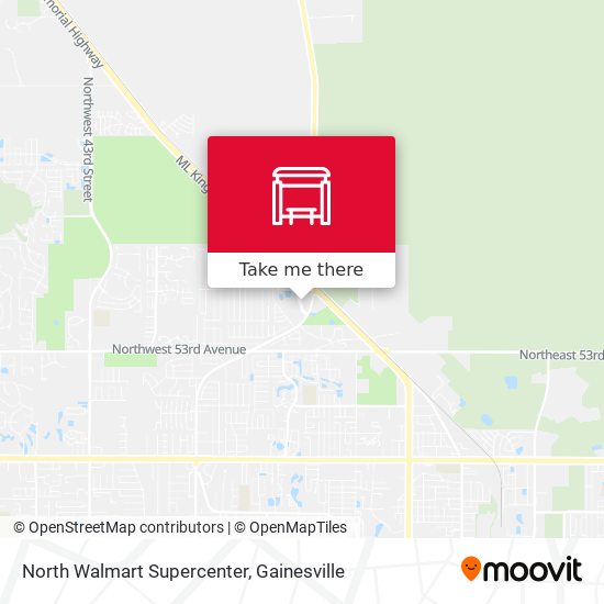 North Walmart Supercenter map