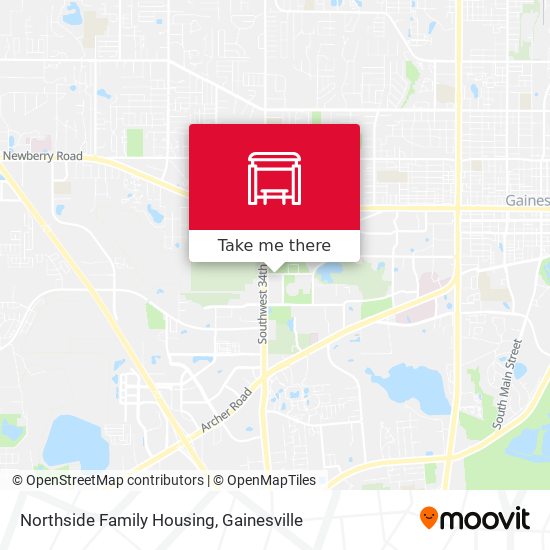 Northside Family Housing map