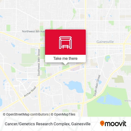 Mapa de Cancer / Genetics Research Complex